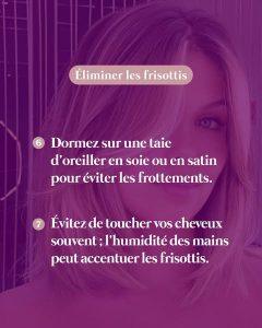 Conseils Cheveux. Dormez sur une taie d'oreiller en soie ou en satin
